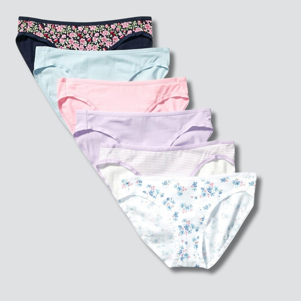 Cotton Bikini Brief Panties