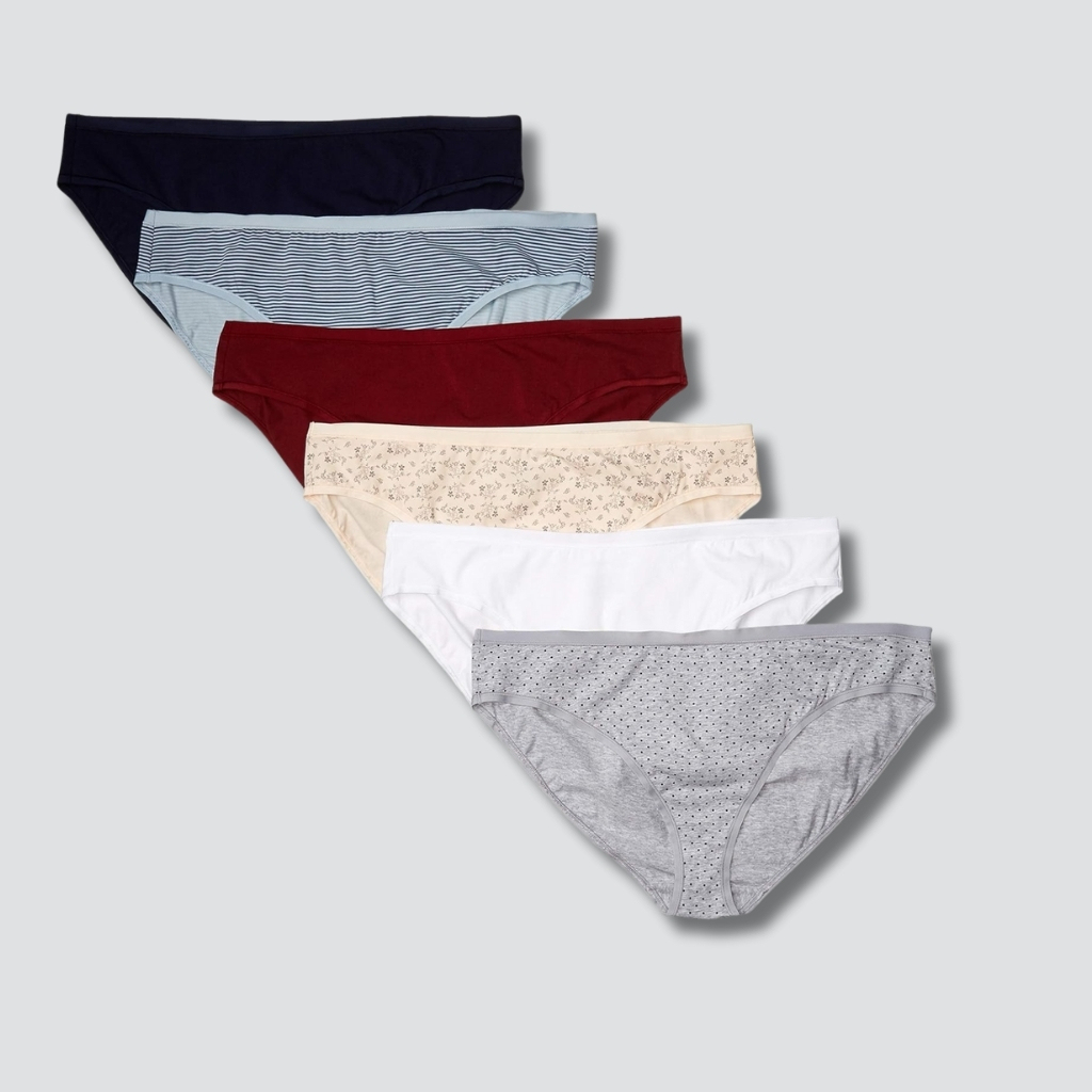 Cotton Bikini Brief Panties