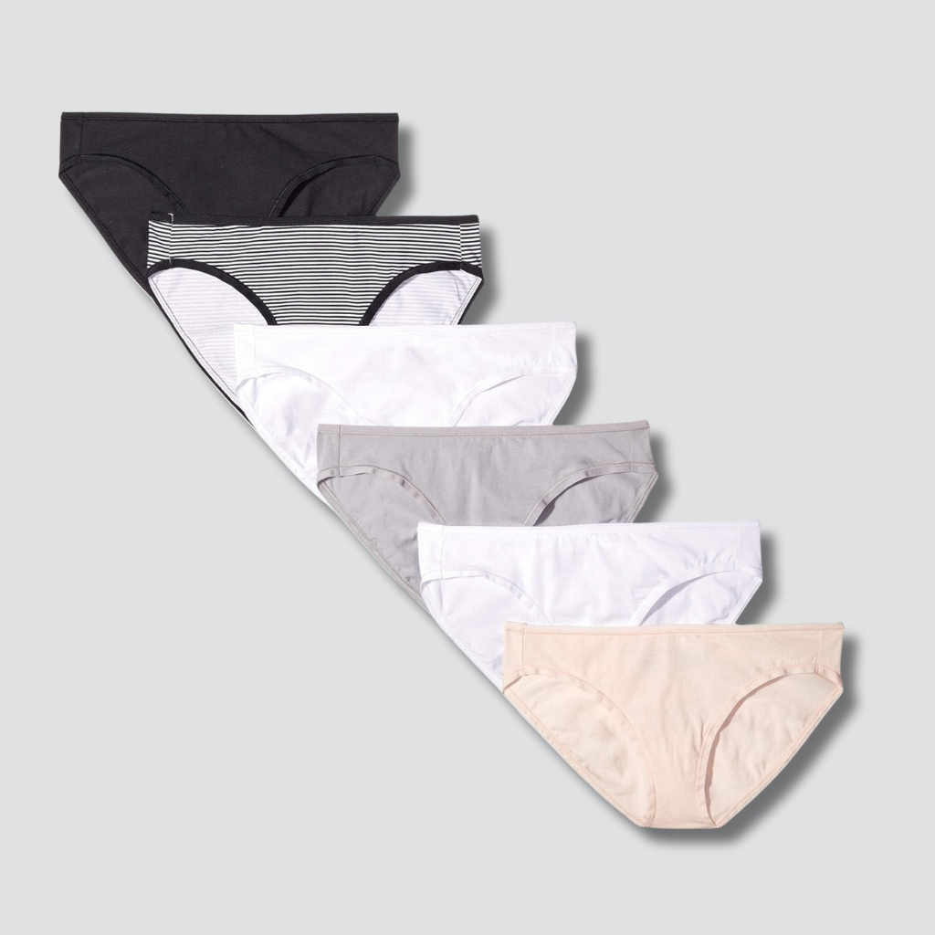 Cotton Bikini Brief Panties