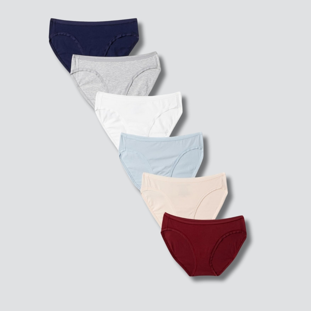 Cotton Bikini Brief Panties