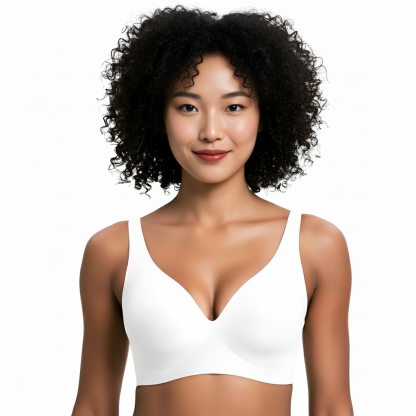 Seamless Wireless Bra With Adjustable Stable Fit