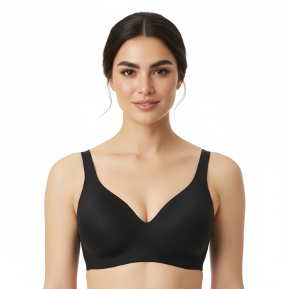 Seamless Wireless Bra With Adjustable Stable Fit