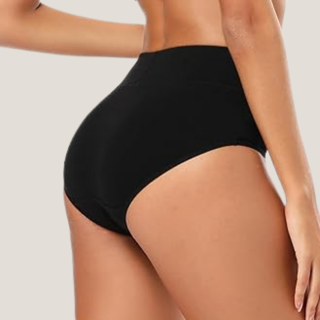 High Waisted Cotton Ladies Briefs