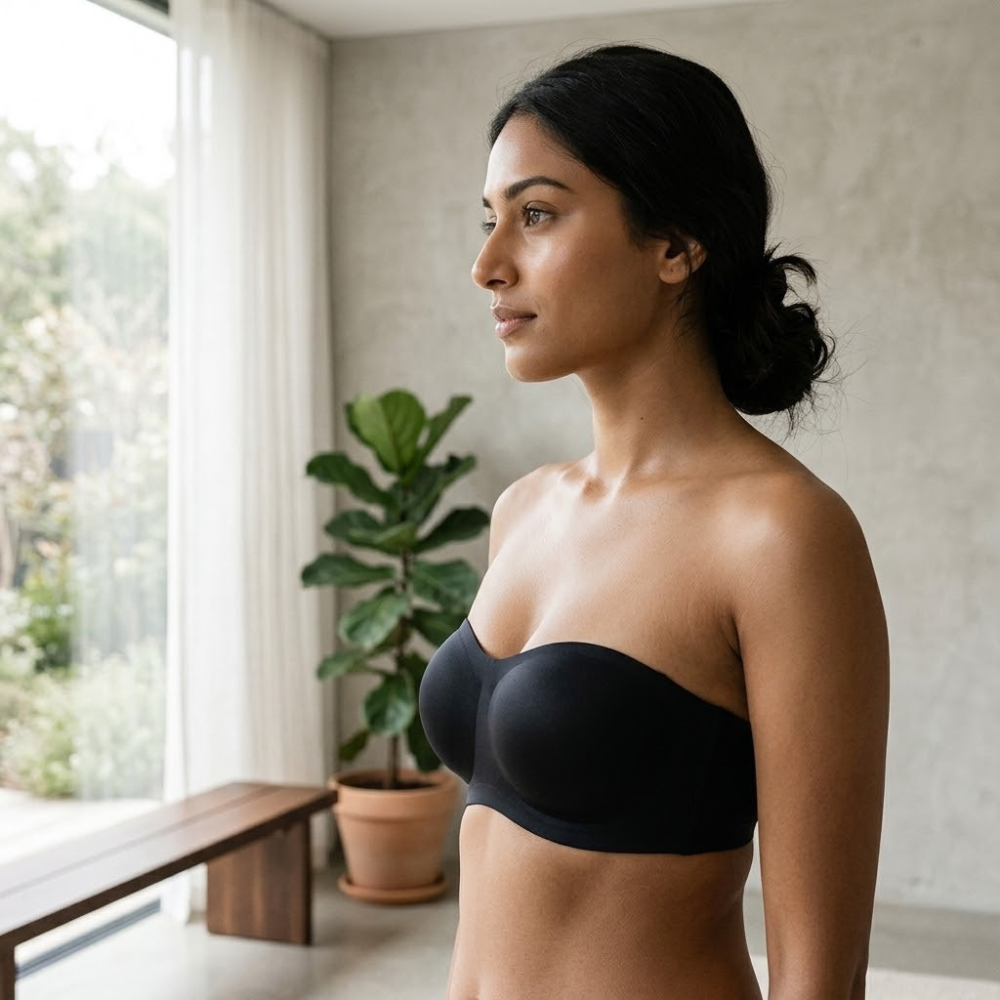 Women Strapless Bras Push