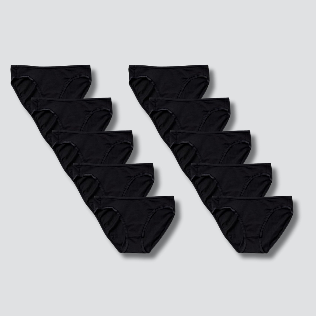 Pack Of 10 Bikini Brief Panties