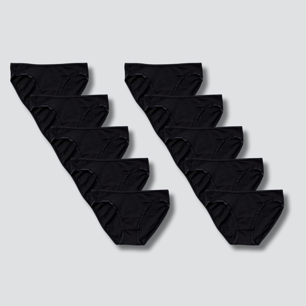 Pack Of 10 Bikini Brief Panties