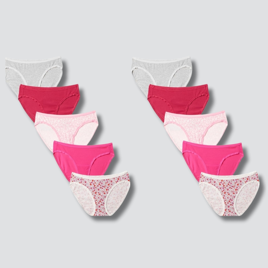 Pack Of 10 Bikini Brief Panties