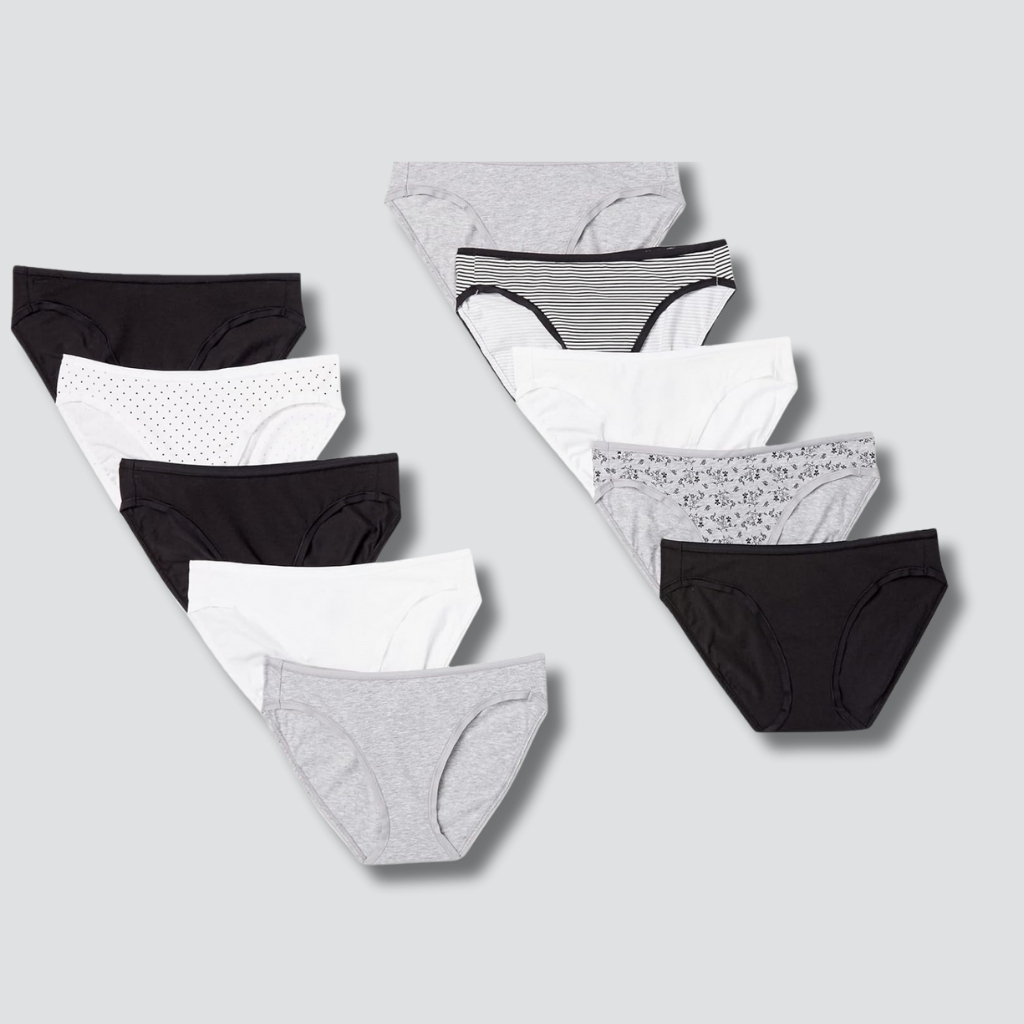 Pack Of 10 Bikini Brief Panties