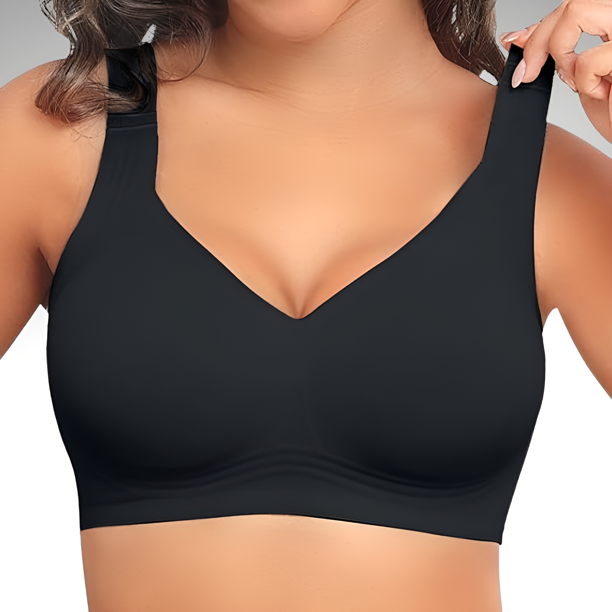 Seamless Wireless Support Bra