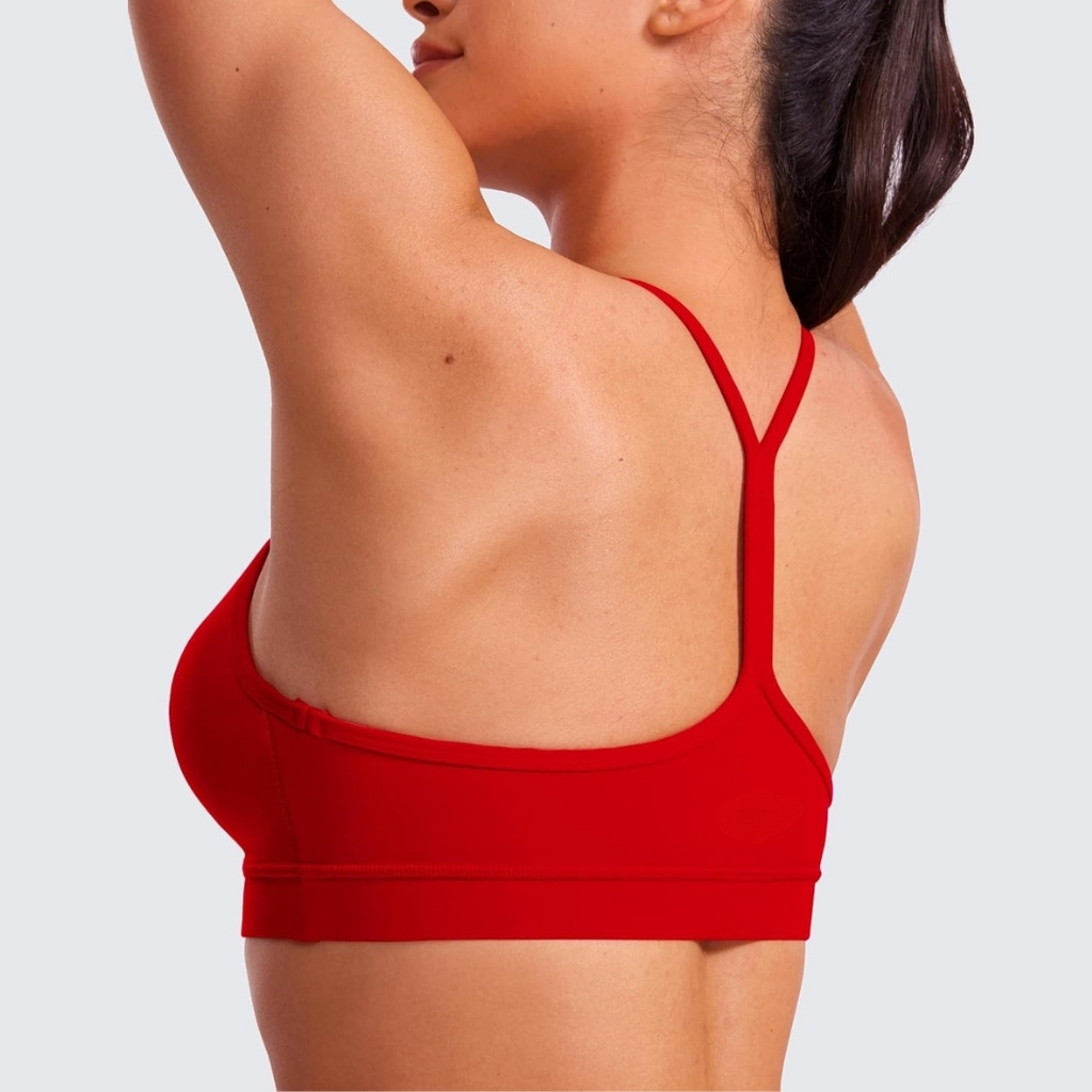 Thin Strap Yoga Y Back Sports Bra
