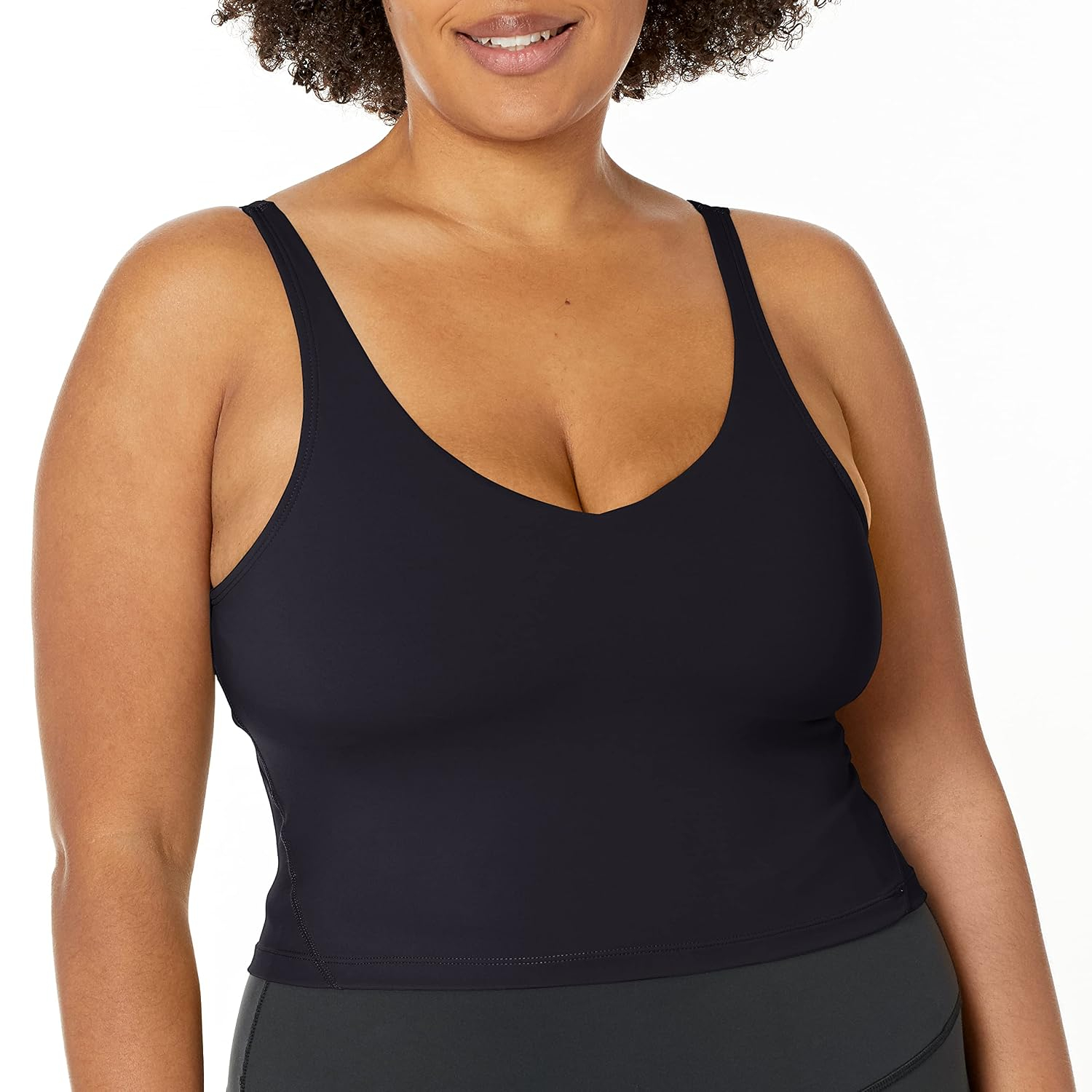 Longline Wirefree Padded Sports Bra With Medium Support For Women