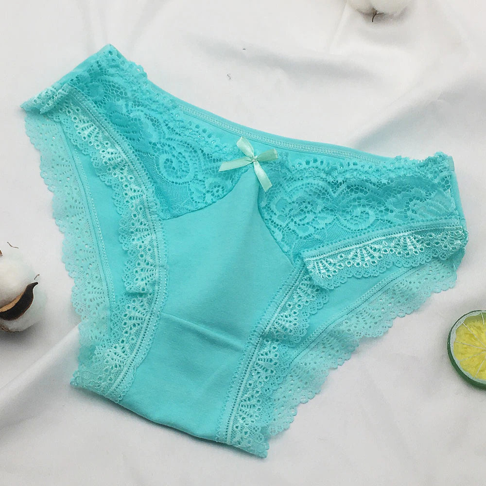 Casual Low Rise Cotton Female Underpants-Comfy Women Underwear