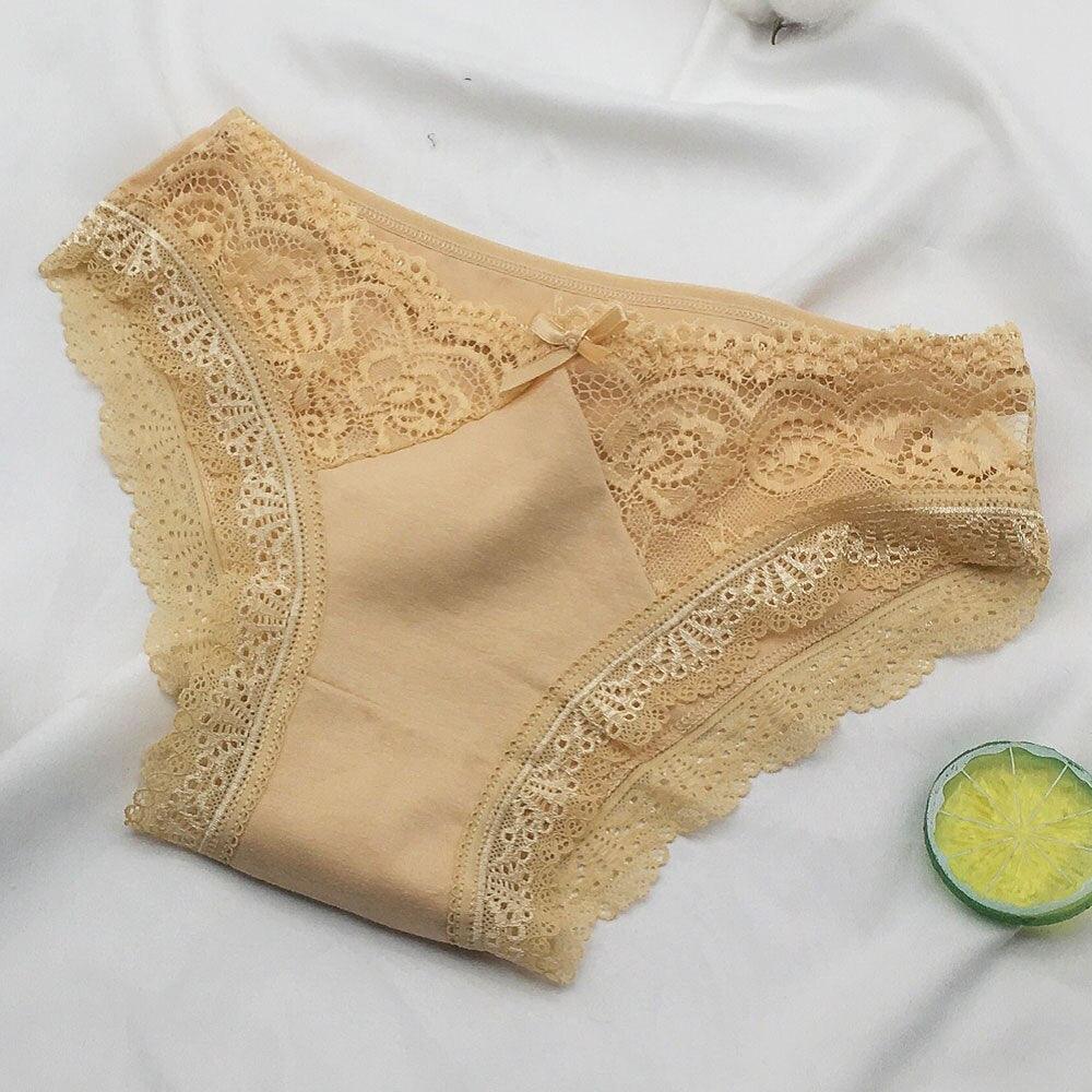 Casual Low Rise Cotton Female Underpants-Comfy Women Underwear