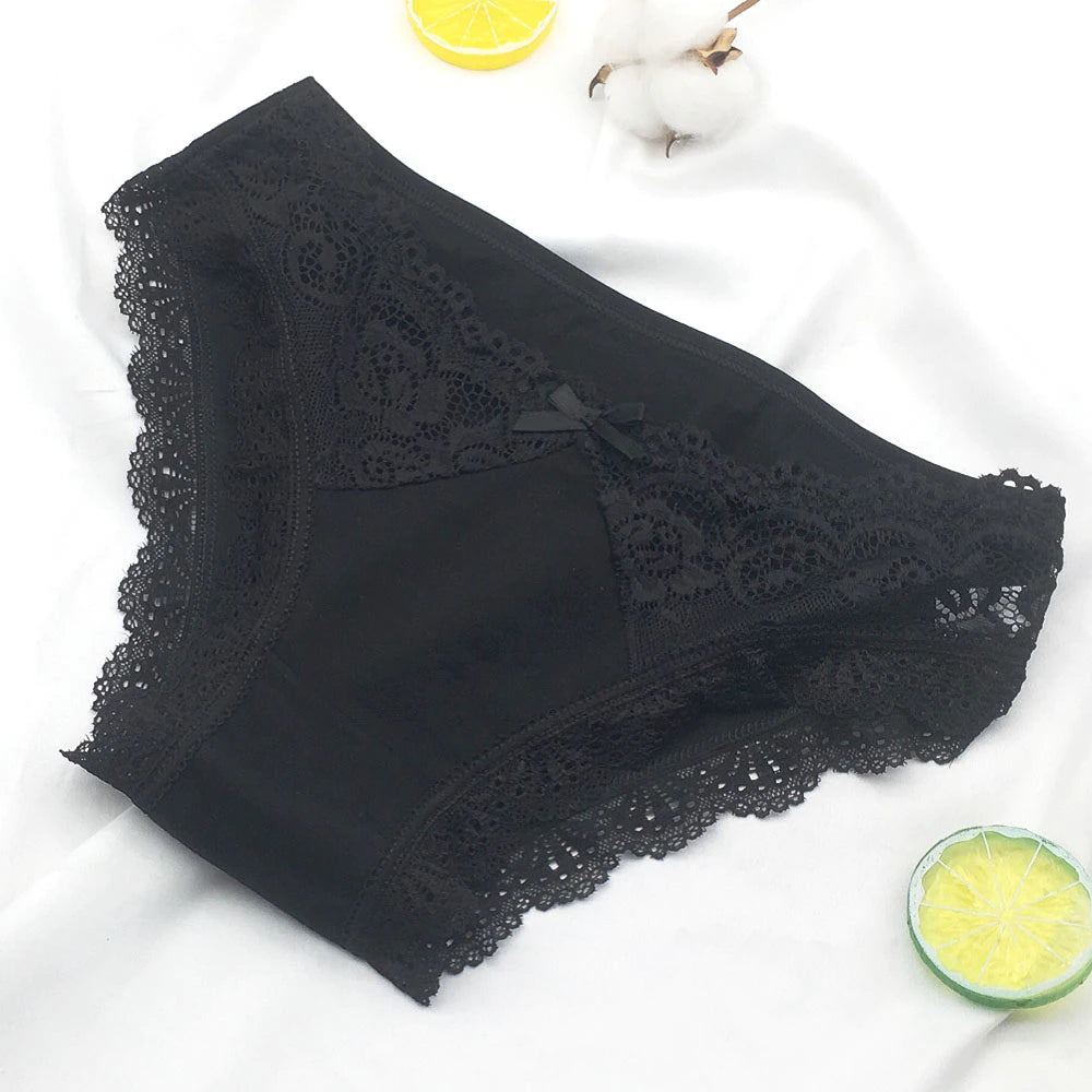 Casual Low Rise Cotton Female Underpants-Comfy Women Underwear