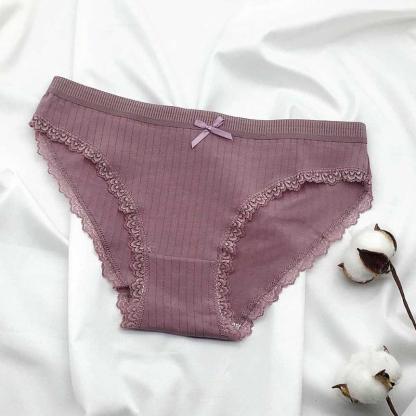 Comfortable Cotton Low Rise Ladies Panty-Comfy Women Underwear