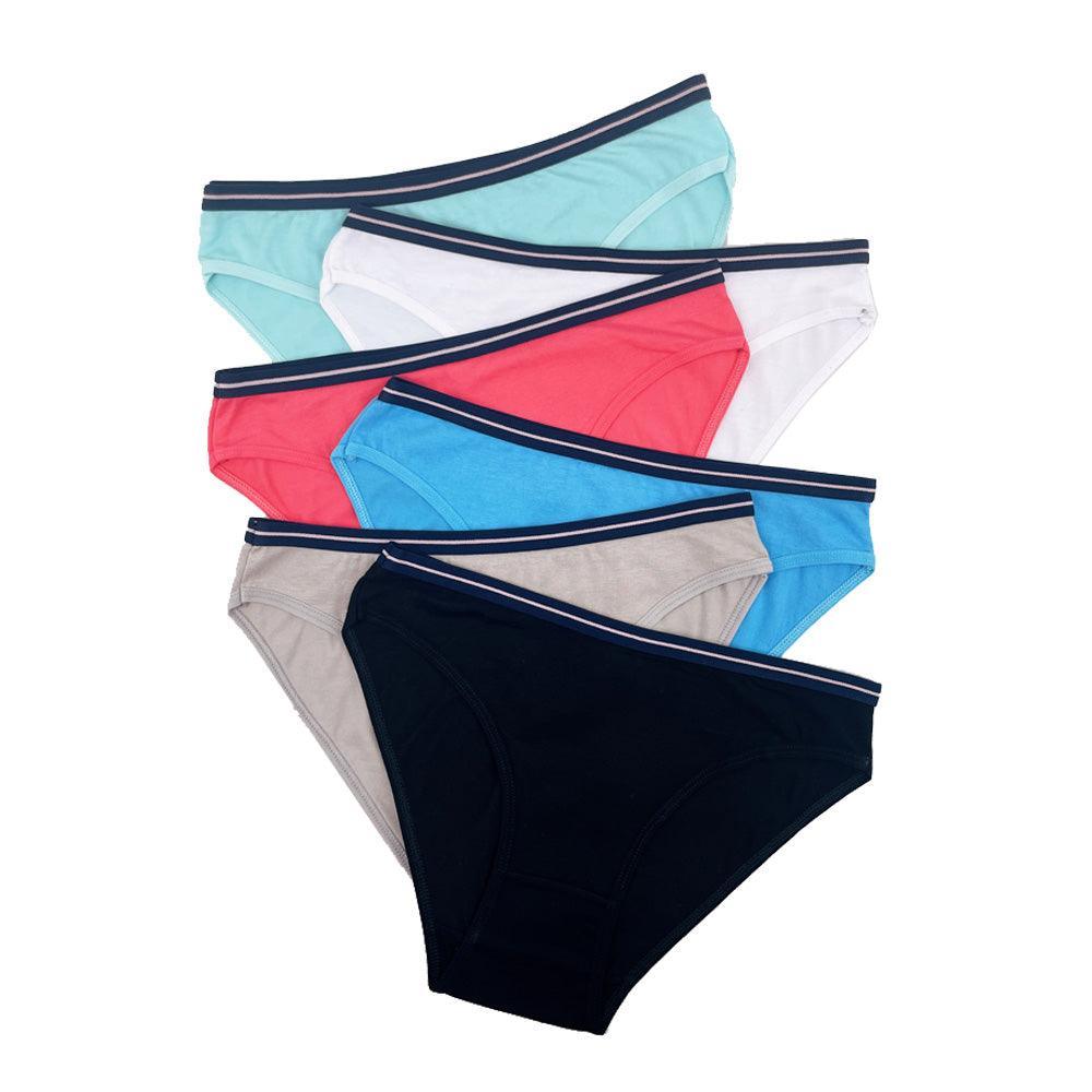 Comfortable Solid Color Cotton Underwear-Comfy Women Underwear