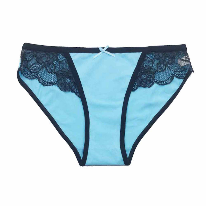 6 Pieces Semi Mesh Style Underpants Set-Comfy Women Underwear