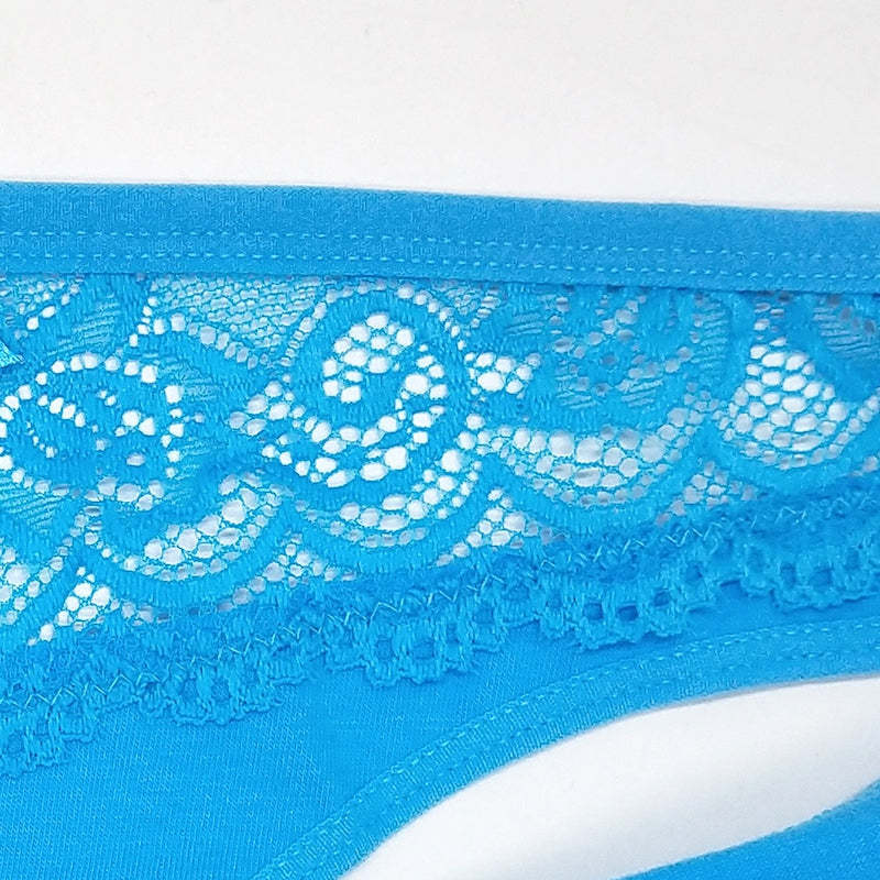 6 Pieces Low Rise Lace Underwear-Comfy Women Underwear