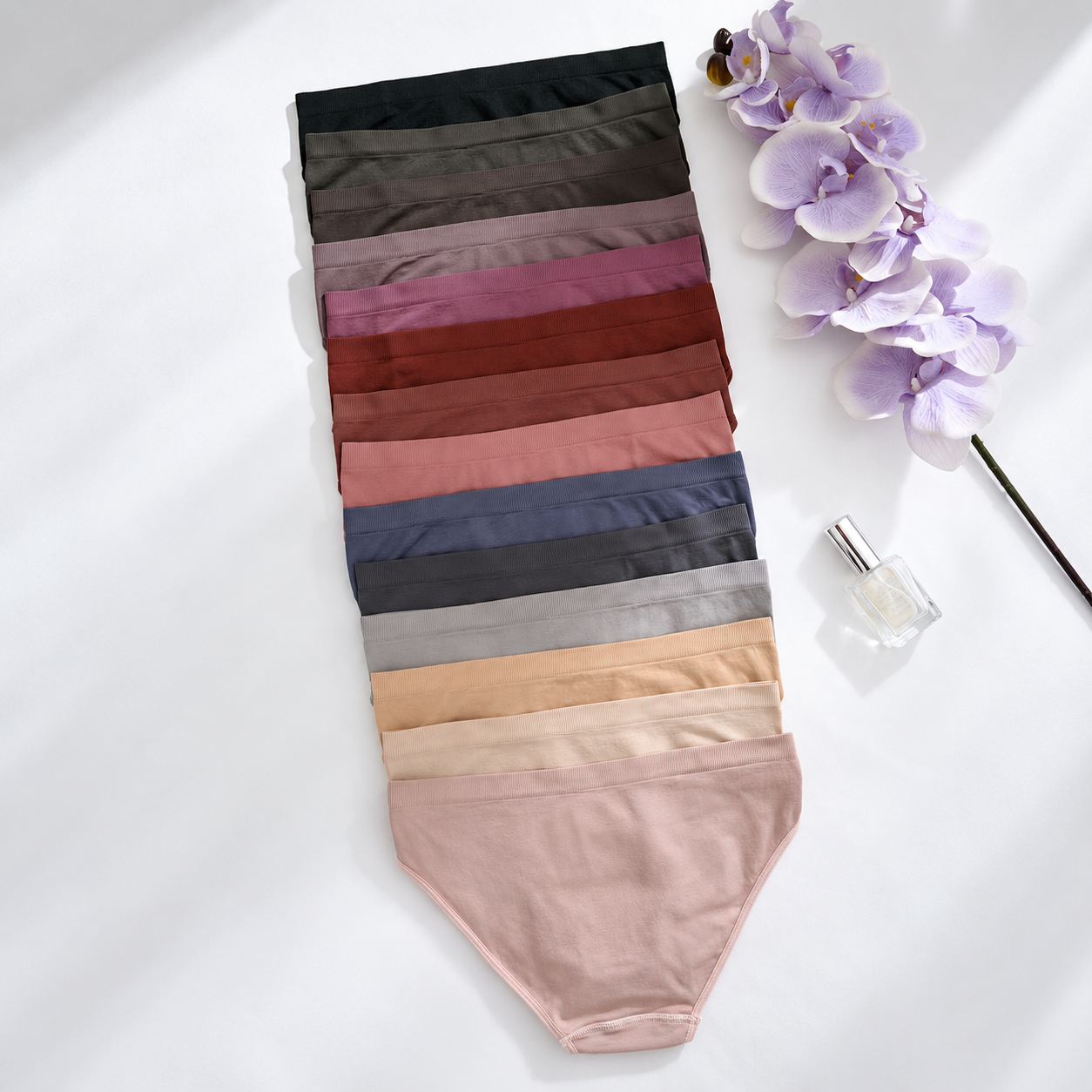 Pack Of 14 Seamless Comfortable Casual Briefs