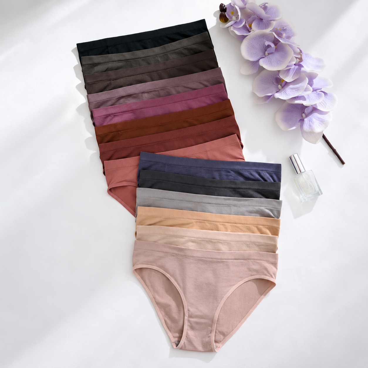 Pack Of 14 Seamless Comfortable Casual Briefs