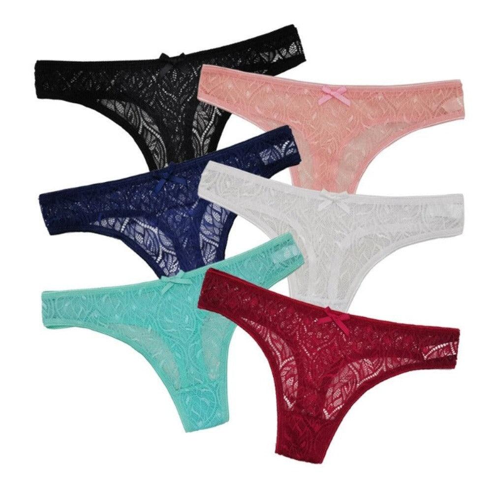 Low Rise Lace Casual Women Thongs - Comfy Women Underwear