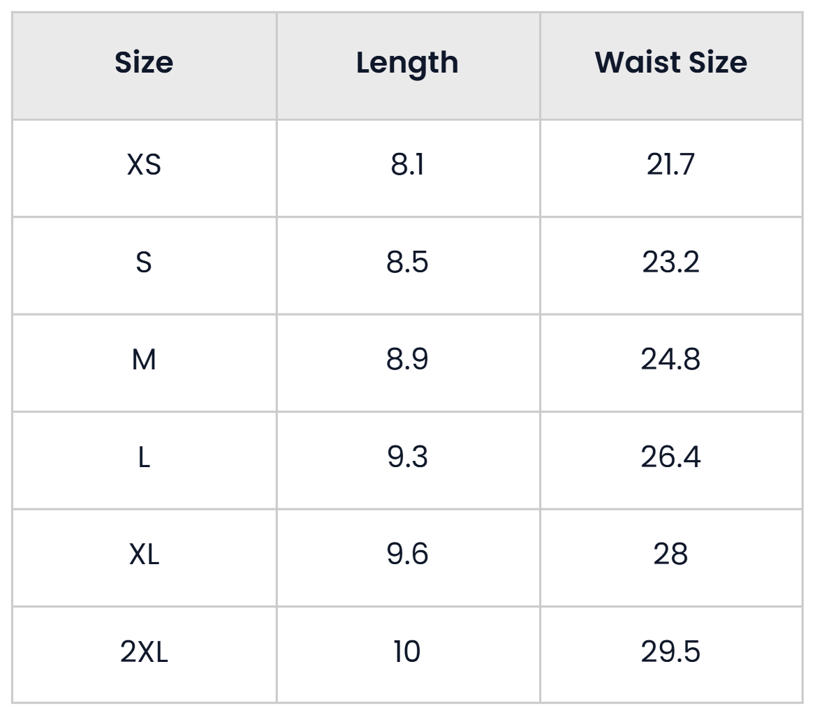 Size Chart for Pack Of 12 Seamless Knitted Thong Panties For Women