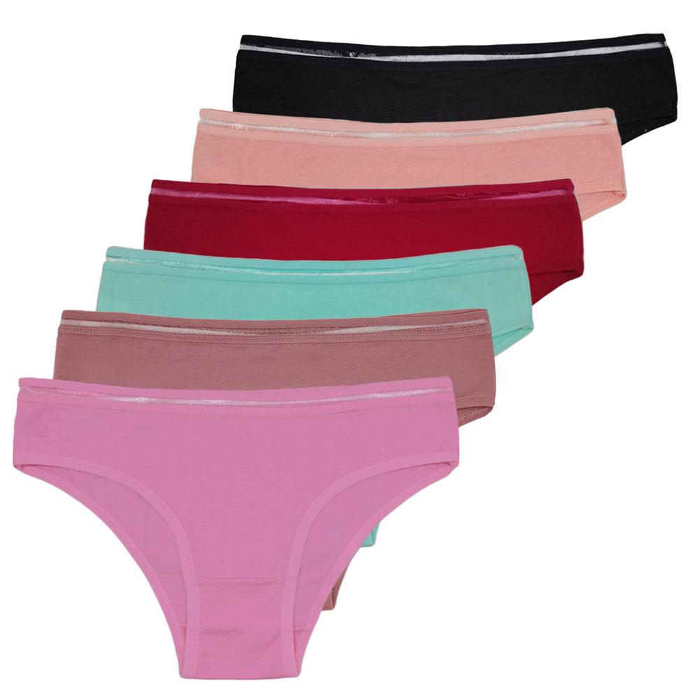 Soft Solid Color Underwear For Women - Comfy Women Underwear