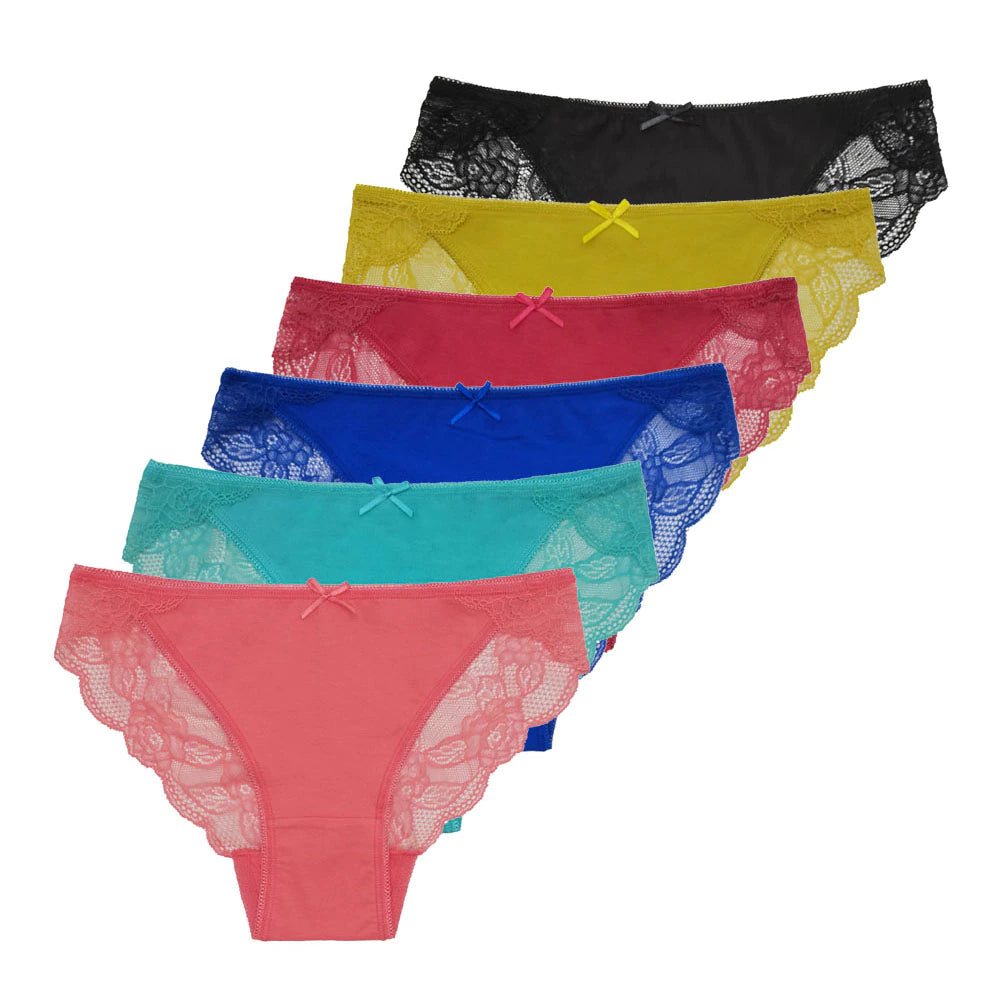 Women Low Rise Cotton Made Brief Underpants-Comfy Women Underwear