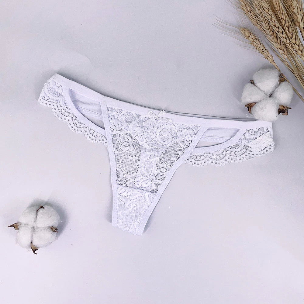 Women Low Lace G String Underpants-Comfy Women Underwear