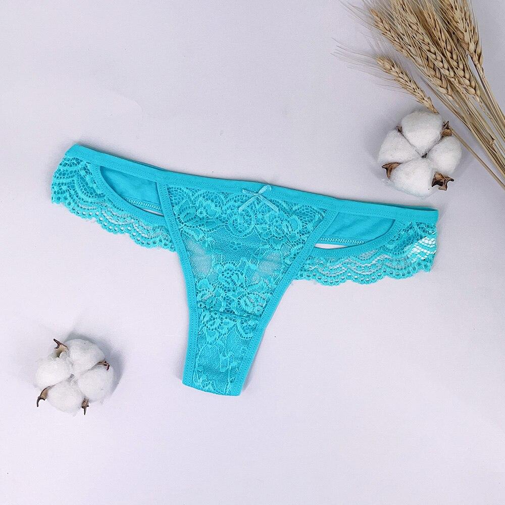 Women Low Lace G String Underpants-Comfy Women Underwear