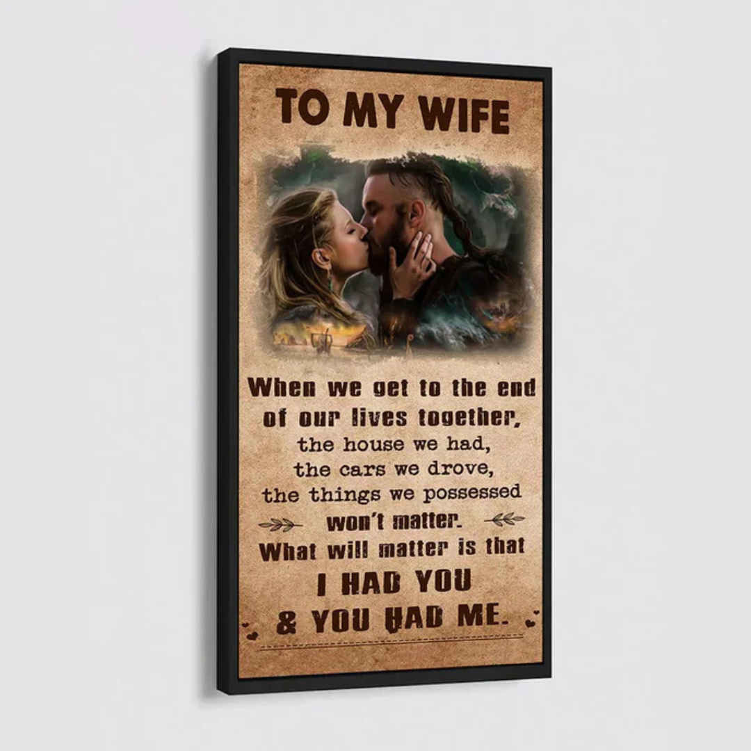 Personalized Anniversary Canvas Print