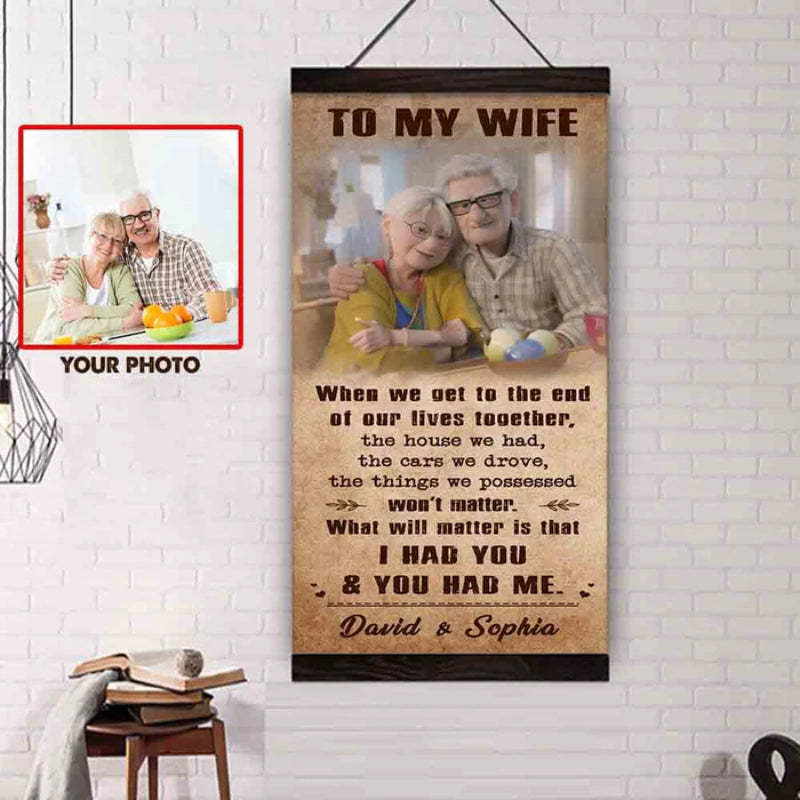 Personalized Anniversary Canvas Print