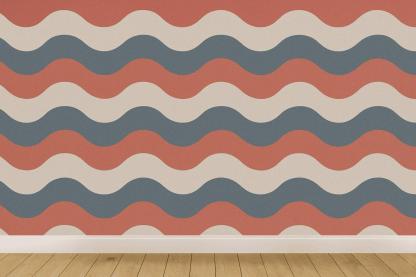 Sine Stripe Stack premium wall decorations