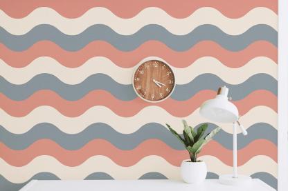 Sine Stripe Stack premium wall decorations