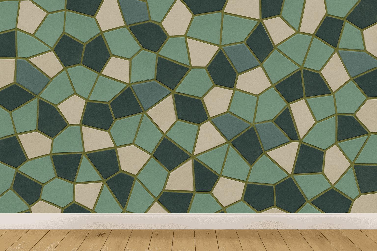 Cellular Shard Mosaic custom wallpapers