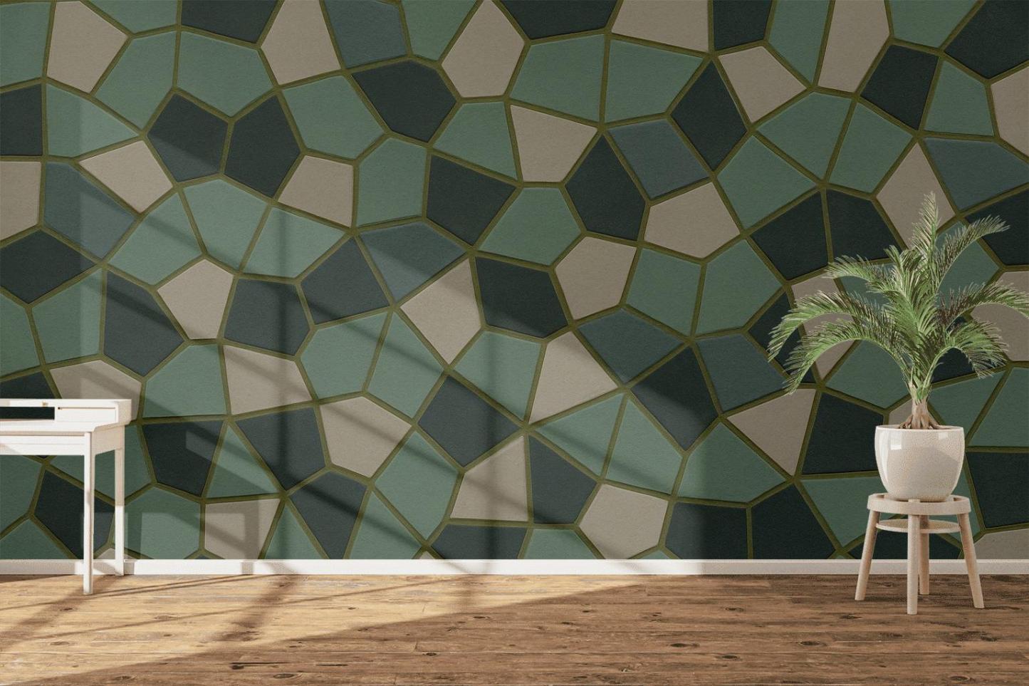 Cellular Shard Mosaic custom wallpapers