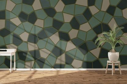 Cellular Shard Mosaic custom wallpapers