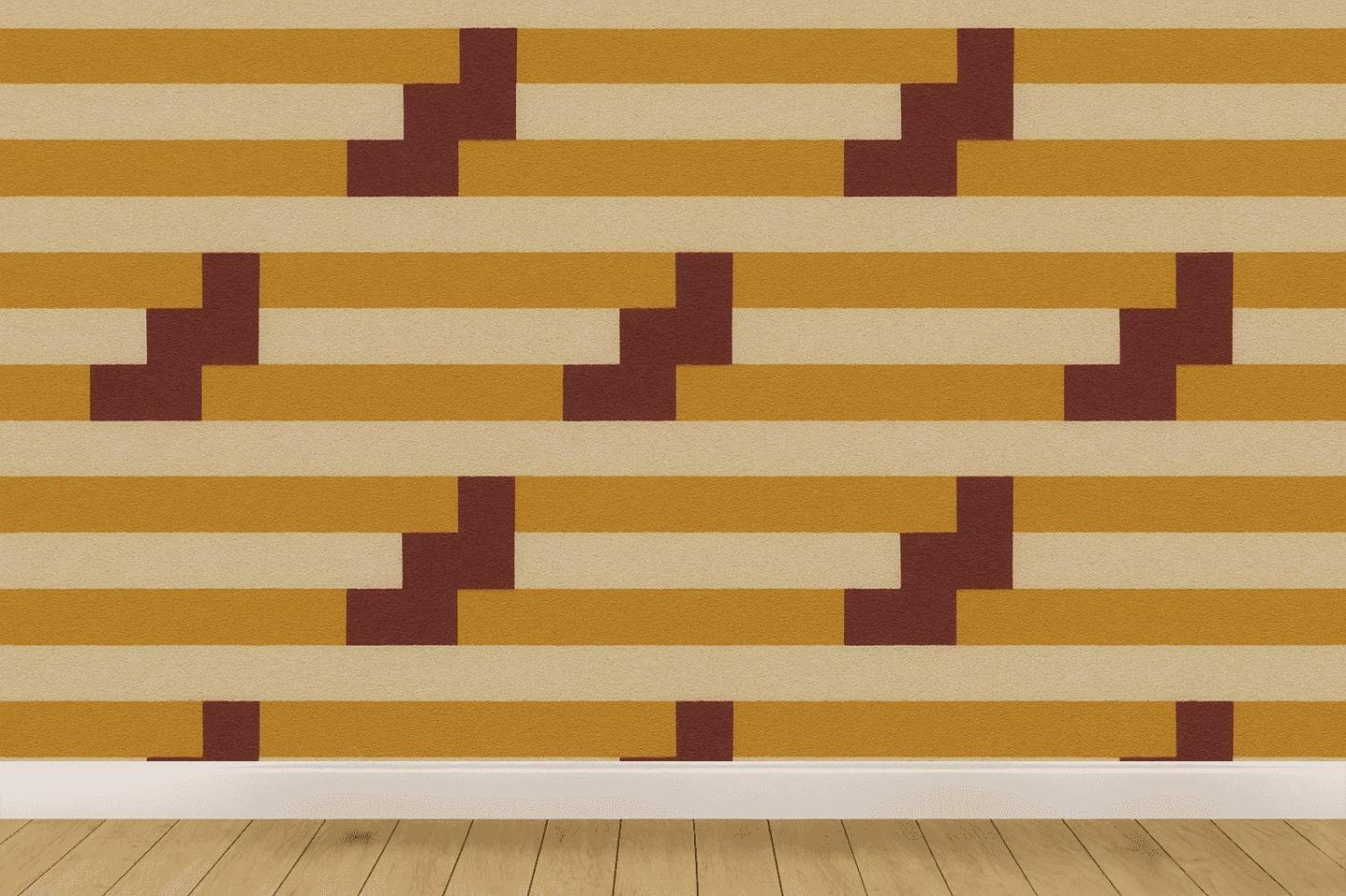 Banded Step Sync premium wall decorations