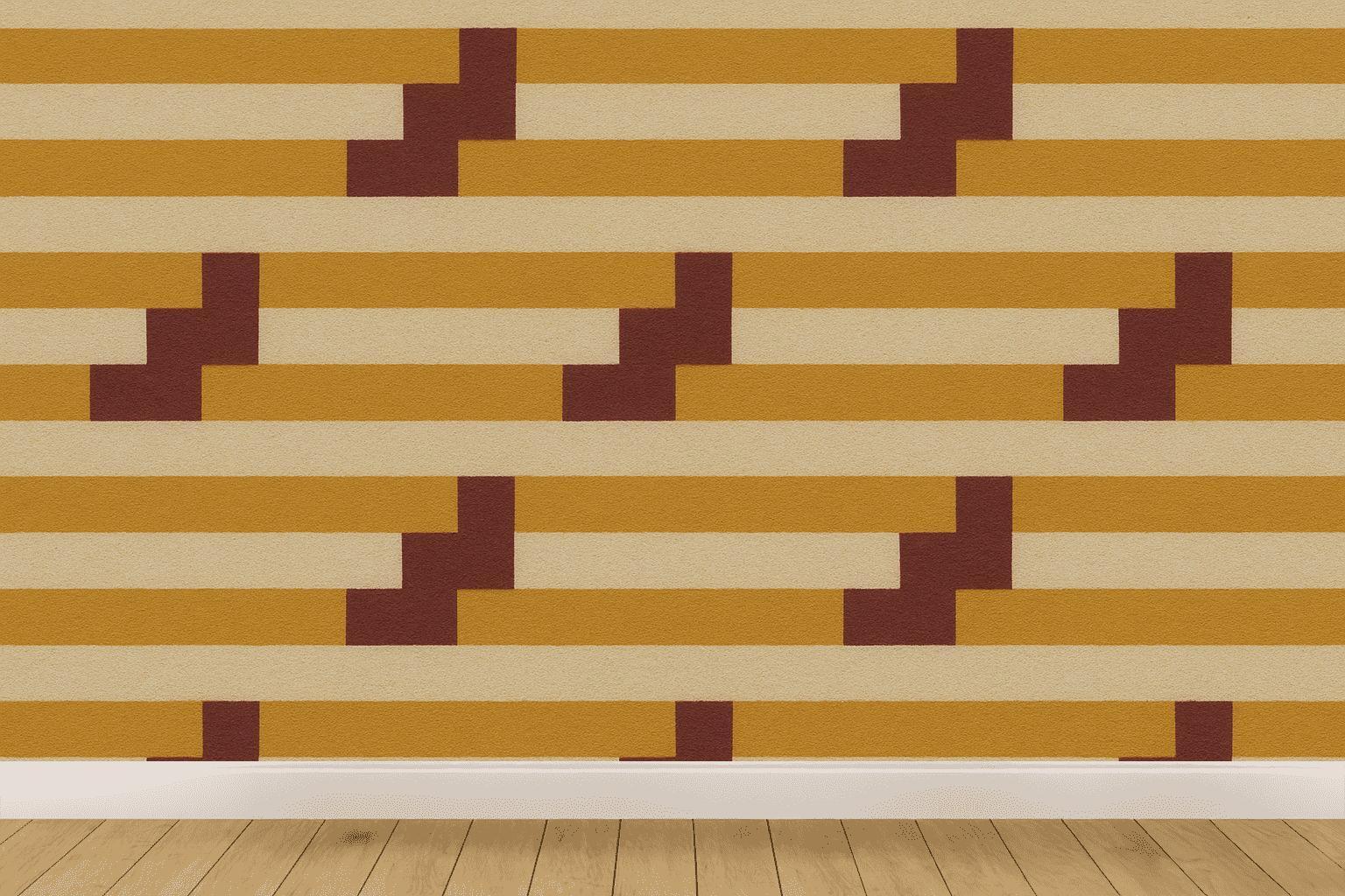 Banded Step Sync premium wall decorations