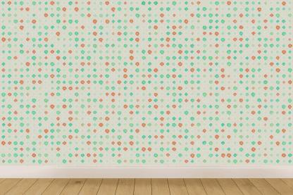 Microdot Scatter Field premium wall decorations