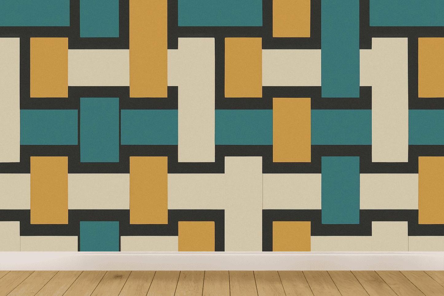 Interwoven Band Lattice stylish home wallpapers