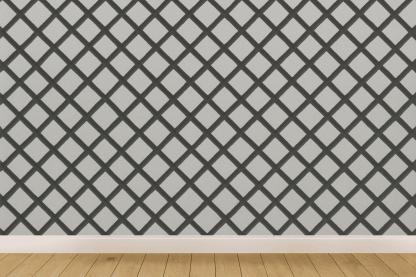 Diagonal Lattice Rhythm wallpapers for interior design