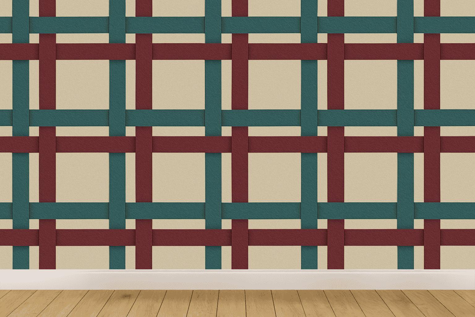 Interband Link Weave unique pattern wallpapers