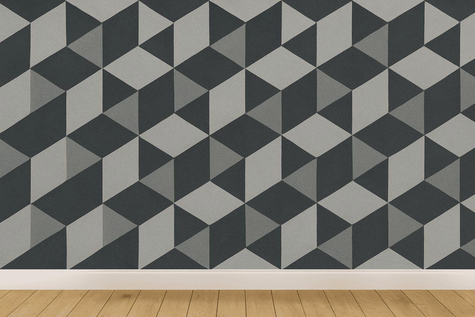 Stacked Rhombus Grid custom wallpapers