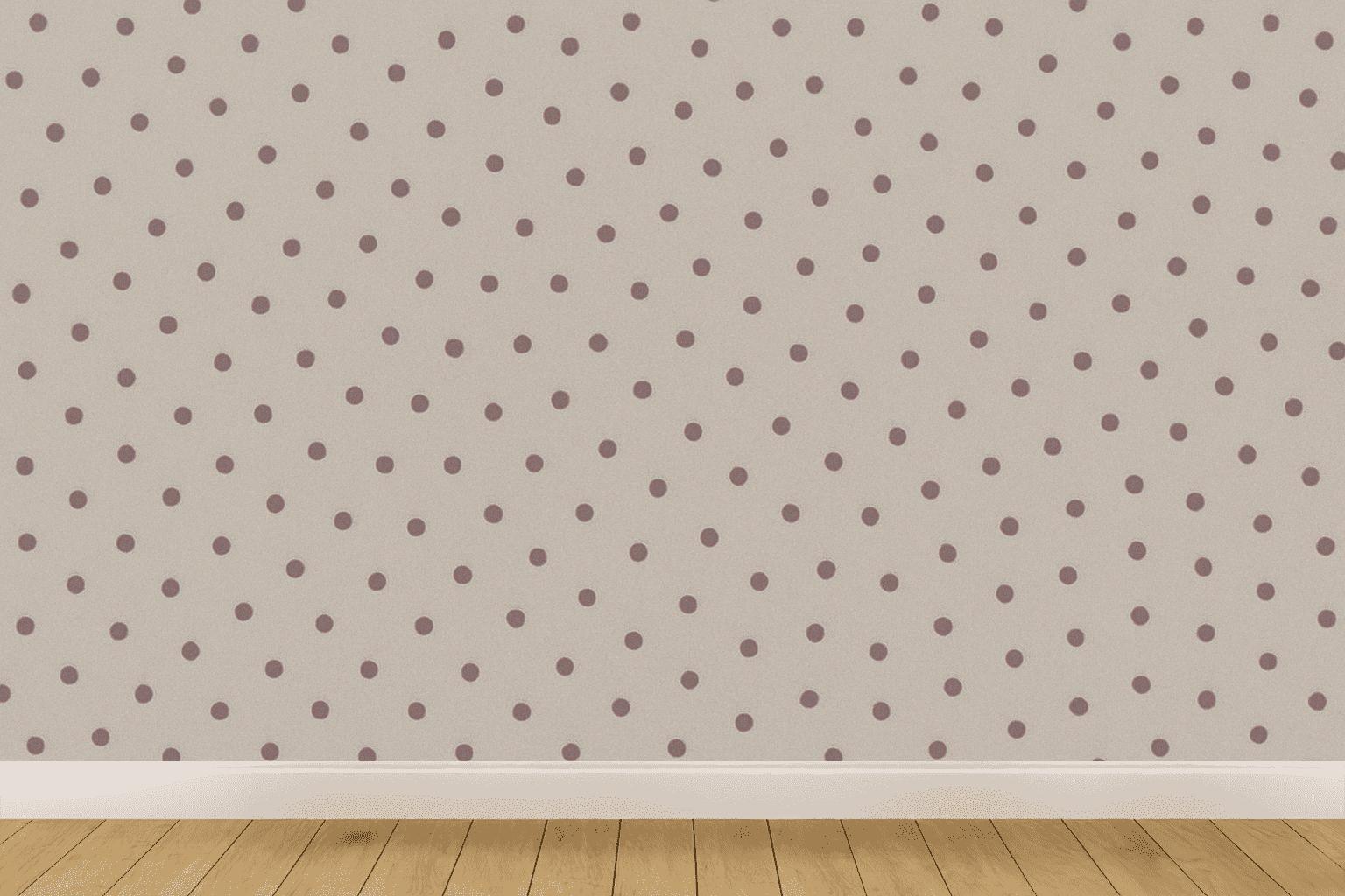 Microdot Scatter Matrix designer printed wallpapers