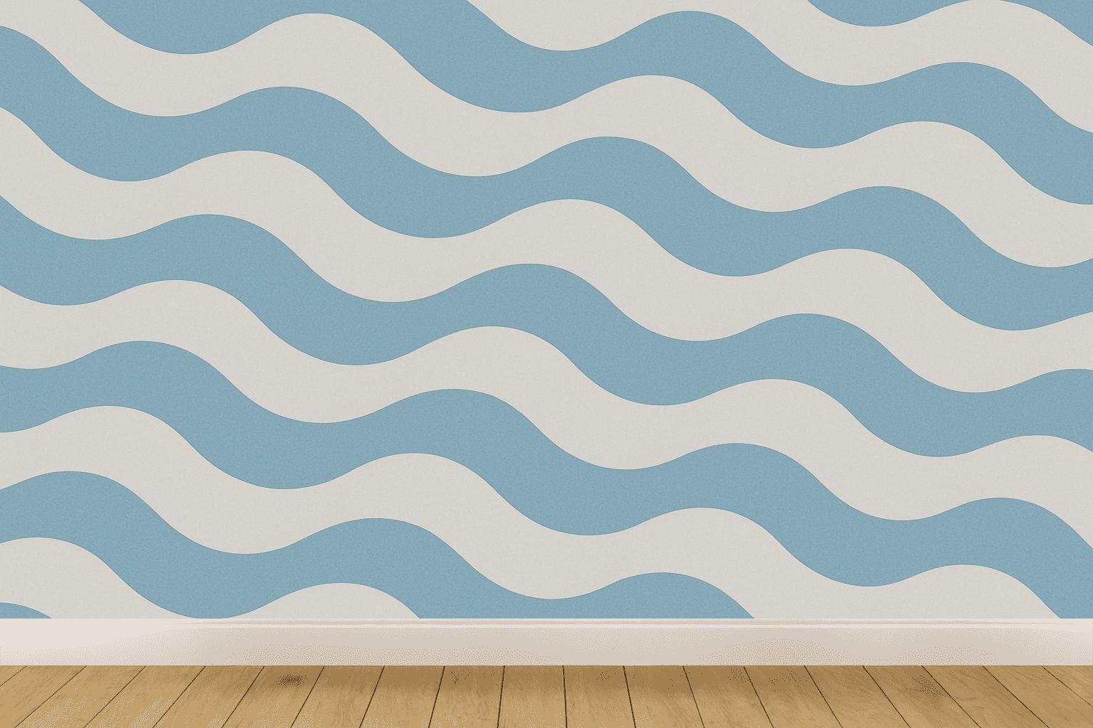 Sliced Wave Form wallpapers for interior design