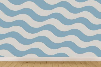 Sliced Wave Form wallpapers for interior design