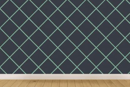 Diamond Grid Overlay wallpapers for interior design