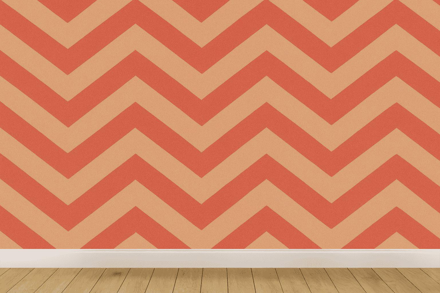 Chevron Pulse Cascade trendy peel wallpapers