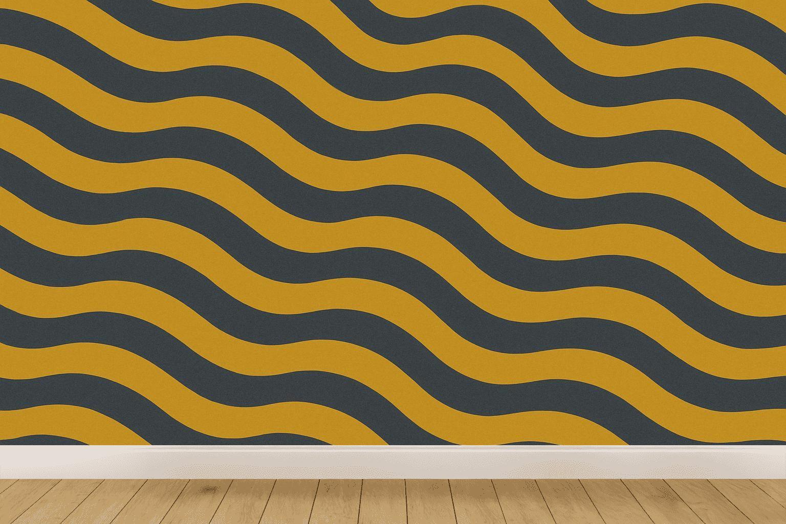 Striped Ribbon Tessellation trendy peel wallpapers